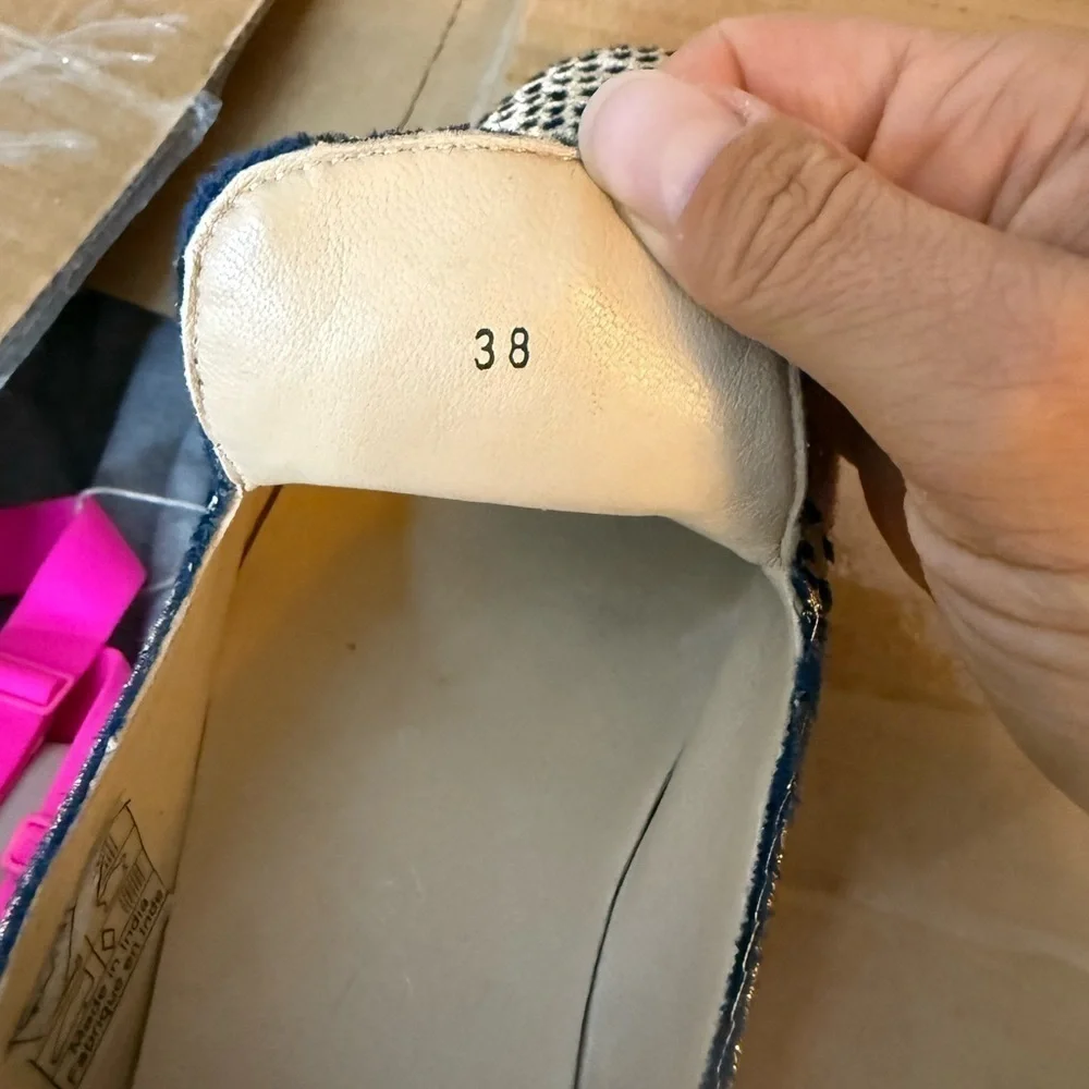Free People Snake Eyes Metallic Loafers